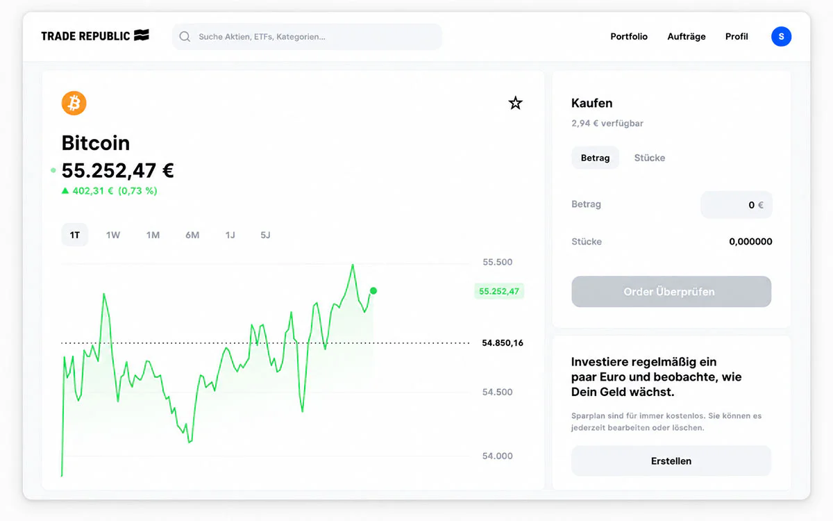 Trade Republic Plattform